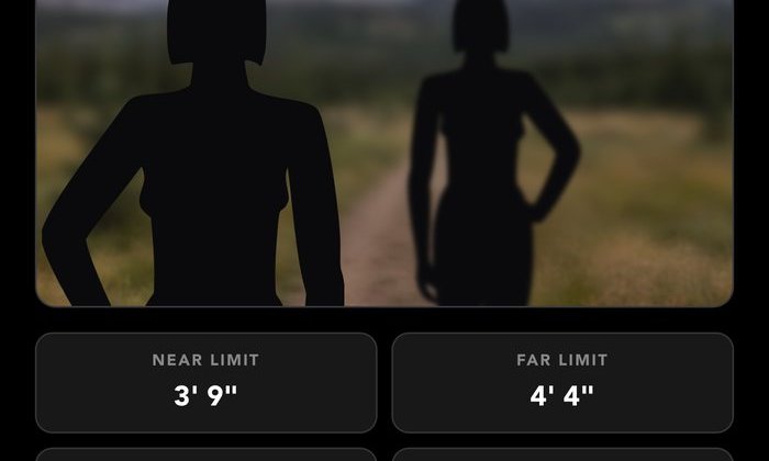The depth of field calculator